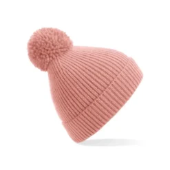 Cappello Engineered Knit Ribbed Pom Pom Beanie Beechfield - B382