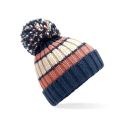Cappello Hygge Striped Beanie Beechfield - B392