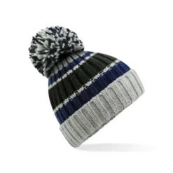 Cappello Hygge Striped Beanie Beechfield - B392
