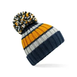 Cappello Hygge Striped Beanie Beechfield - B392