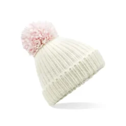 Cappello Shimmer Pom Pom Beanie Beechfield - B409