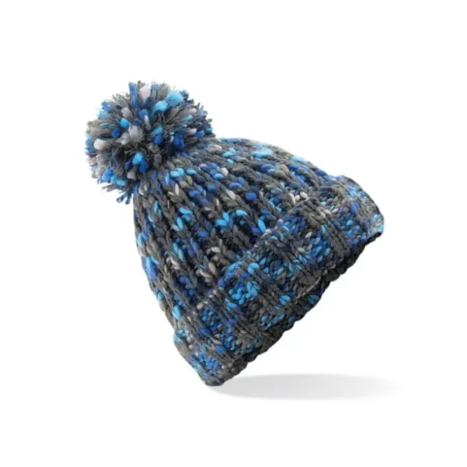Cappello Twister Pom Pom Beanie Beechfield - B487