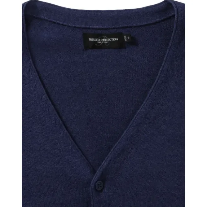 Cardigan Da Lavoro in Maglia con Scollo a V Russell - JE715M