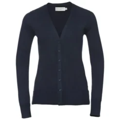 Cardigan Da Lavoro in Maglia con Scollo a V da Donna Russell - JE715F