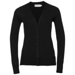 Cardigan Da Lavoro in Maglia con Scollo a V da Donna Russell - JE715F