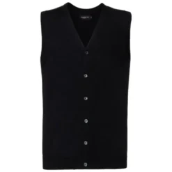 Cardigan Da Lavoro senza Maniche con Scollo a V Russell - JE719M