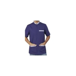 Casacca da uomo a maniche corte con zip Roberto Horeca Siggi - 28CS1426/00-0001