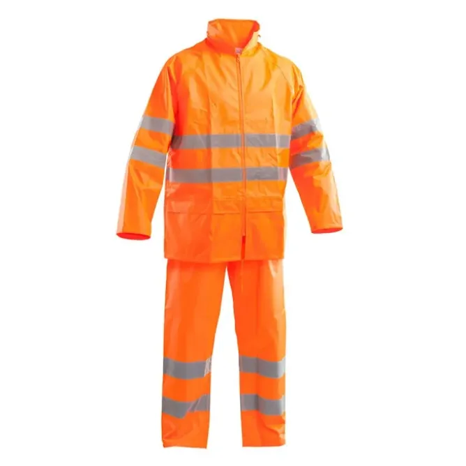 Completo da Lavoro Alta visibilità Kit Pioggia P&P Loyal H2OPU 304