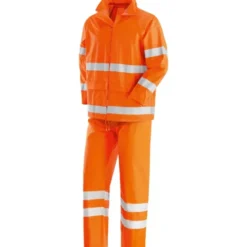 Completo da Lavoro Neri ad alta visibilità Antipioggia New Oslo 461015