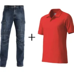 Completo da lavoro Siggi Biker & Polo da Lavoro MM Summer Siggi 100% Cotone