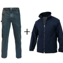Completo da lavoro Siggi Mech & Giacca Gran Sasso Siggi con Maniche Staccabili