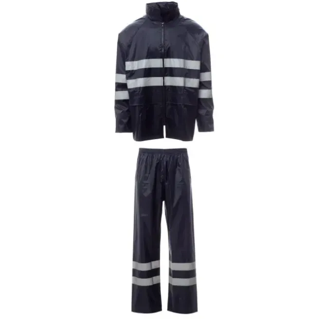 Completo anti-pioggia da lavoro Multitasche Payper Set-Nylon Reflex