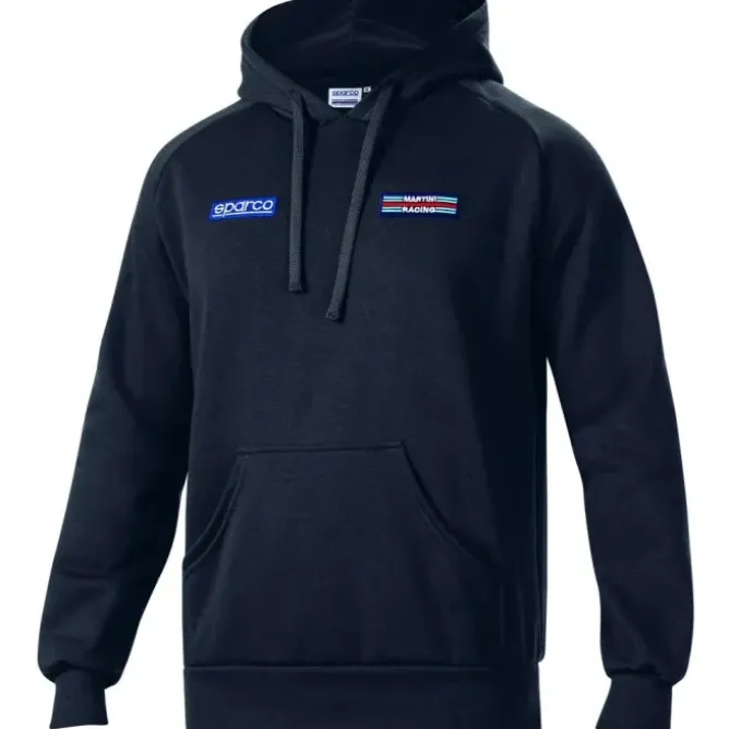 Felpa con cappuccio da lavoro Sparco Hoodie Big Stripes Martini Racing 01340