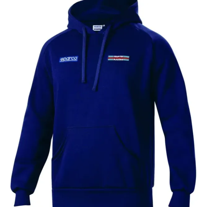 Felpa con cappuccio da lavoro Sparco Hoodie Big Stripes Martini Racing 01340