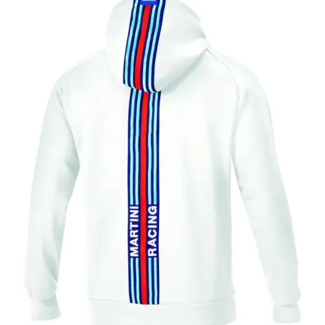 Felpa con cappuccio da lavoro Sparco Hoodie Big Stripes Martini Racing 01340