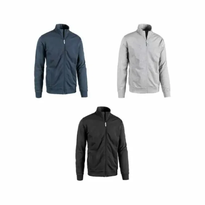 Felpa da Lavoro 100% Cotone Zip Intera Sottozero Terry 51300