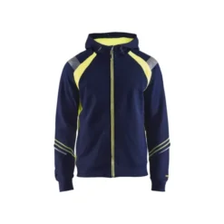 Felpa da Lavoro Blaklader 100% cotone zip intera con capuccio 343311588933L