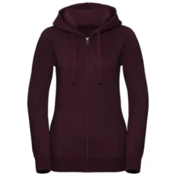 Felpa Da Lavoro con Cappuccio e Zip Authentic da Donna Russell - JE263F