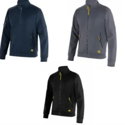 Felpa da Lavoro Diadora Sweatshirt fz rock 702.184010