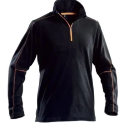 Felpa da Lavoro in Micropile Mezza Zip P&P Loyal GGX27 300