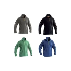 Felpa da Lavoro in Micropile Mezza Zip P&P Loyal GGX27 300