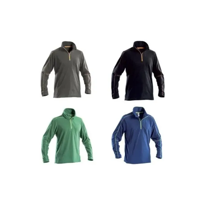 Felpa da Lavoro in Micropile Mezza Zip P&P Loyal GGX27 300