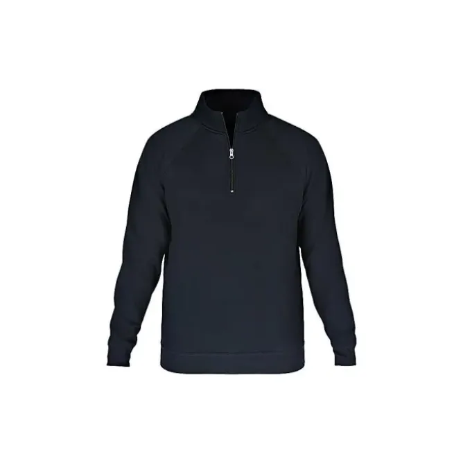 Felpa da Lavoro Mezza Zip Basic 40BN
