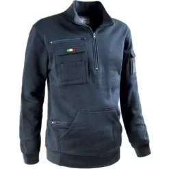 Felpa da Lavoro Multitasche Mezza Zip Sottozero Tank 50250