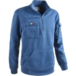 Felpa da Lavoro Multitasche Mezza Zip Sottozero Tank 50250