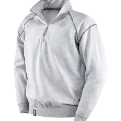 Felpa da Lavoro Neri con mezza zip Cermis 455059