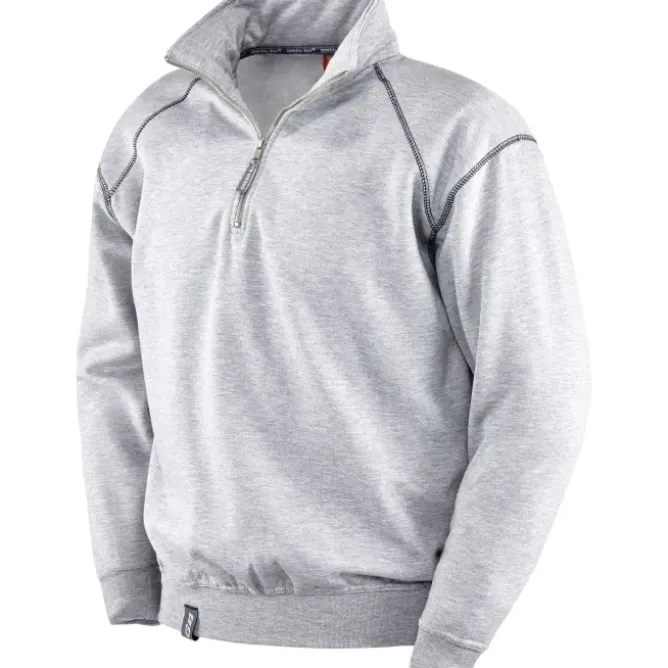 Felpa da Lavoro Neri con mezza zip Cermis 455059