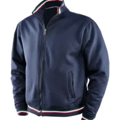 Felpa da Lavoro Neri con zip intera Cortina 455076
