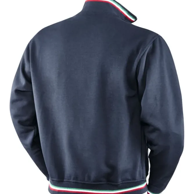 Felpa da Lavoro Neri con zip intera Cortina 455076