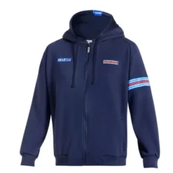 Felpa da Lavoro Zip Intera Con Cappuccio Sparco Martini Racing Hooded full zip BMF0013D0