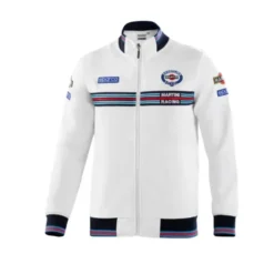 Felpa full zip da lavoro Sparco Martini Racing 01278