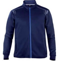 Felpa full Zip Sparco PHOENIX in tessuto Tecnico - Blu