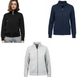 Felpe da lavoro donna con zip lunga Logica ITA707/12-L