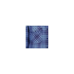Fuori tutto - Camicia da Lavoro Cofra Piccadilly 100% Cotone Flanella V370-0-00 Colore Navy/Bianco Taglia XL