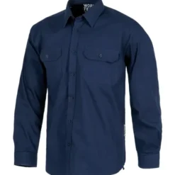 Fuori tutto - Camicia da lavoro rinforzata a manica lunga - Workteam Taglia 46 Colore Grigio