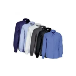 Fuori tutto - Camicia da Lavoro Cofra Witshire 100% Cotone V147-0-02 taglia 2XL colore celeste