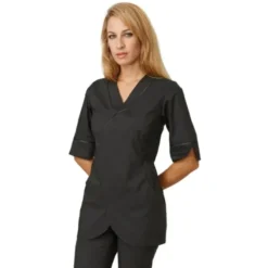 Fuori tutto - Casacca da donna Payton con chiusura a bottoni Beauty Siggi - 63CS1325/00-0001 Taglia S Colore Nero