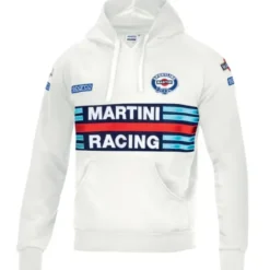 Fuori tutto - Felpa con cappuccio da lavoro Sparco Hoodie Martini Racing 01279 Taglia XL Colore Nero