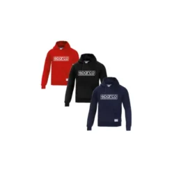 Fuori tutto - Felpa con cappuccio da lavoro Sparco Hoodie Frame 01315 taglia M colore blu