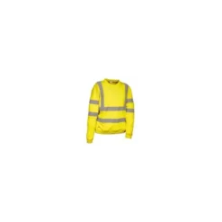 Fuori tutto - Felpa da Lavoro Alta Visibilità Cofra Mariqueta V385-0-00 Colore Giallo Taglia M