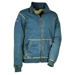 Fuori tutto - Felpa da Lavoro Stretch Elasticizzata Cofra Wight V156-0-00 Taglia 4XL Colore Blu