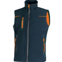 Fuori Tutto - Gilet da Lavoro Multitasche Softshell Stretch Elasticizzato U-Power Universe FU188BC deep blue taglia 2XL
