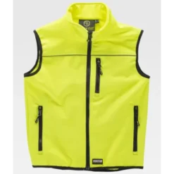 Fuori tutto - Gilet da Lavoro Softshell Stretch Alta Visibilità S9320 - Workteam Taglia m colore arancio