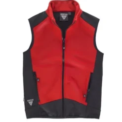 Fuori tutto - Gilet Workshell sportivo a collo alto e cerniera in nylon - Workteam Taglia L colore grigio nero