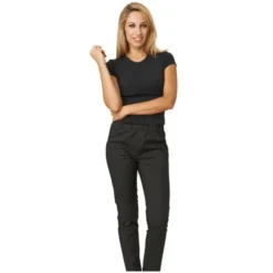 Fuori tutto - Pantaloni donna Happy Beauty Siggi - 63PA0995/00-8000 Taglia M Colore Nero