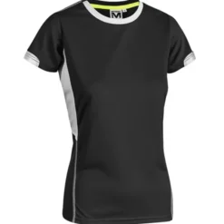 Fuori tutto - T-Shirt da Lavoro da Donna Sottozero Marathon E0533 taglia XL colore nero bianco
